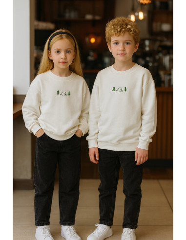 بلوز کمپ پنبه ماندانا | بلوز گرم و لطیف ارگانیک برای کودکان حساس